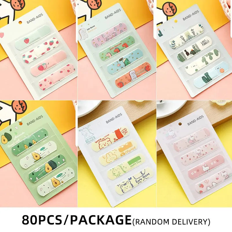 40pcs/80pcs/120pcs Cartoon Series CHILDREN'S Bandages