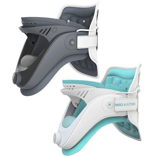 Cervical Neck Traction Device with Airbag Support Neck Brace for Cervical Spine Alignment