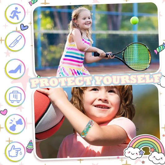 100Pcs Kids Cute Cartoon Bandages
