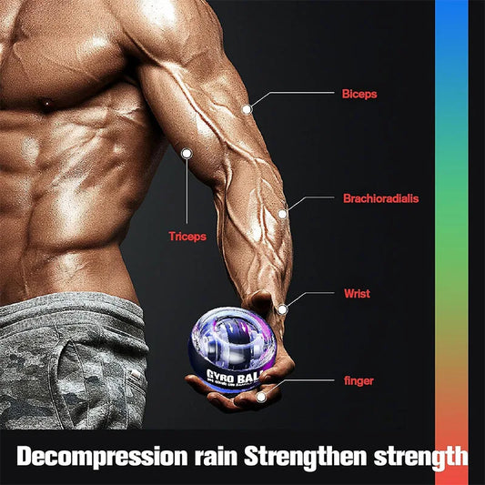 Gyro Ball For Strengthen Arms Fingers Wrist Bones