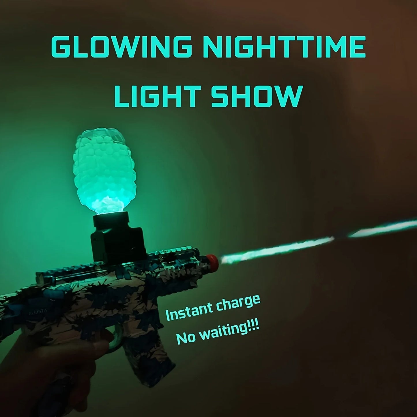 Glow In The Dark UV LED Feedneck