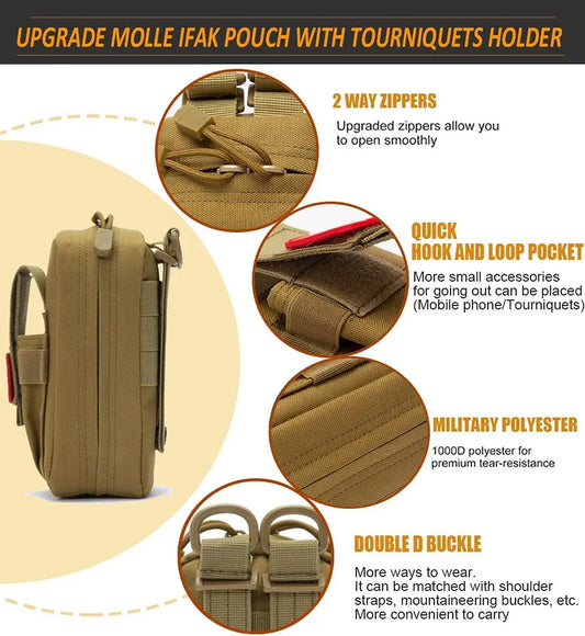 Pouch Survival First Aid Kit