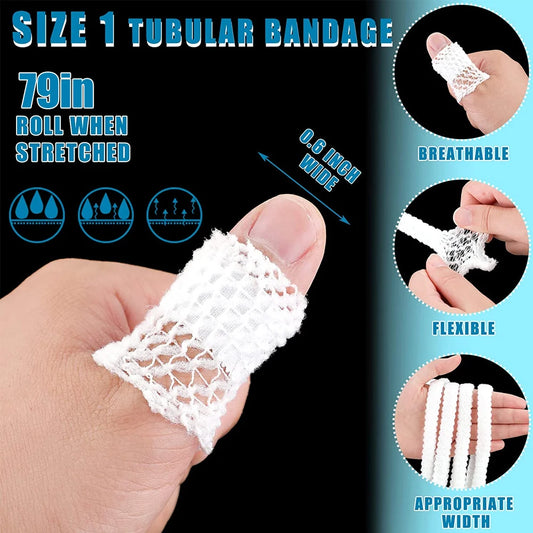 Tubular Bandages Elastic Mesh Wound Dressing