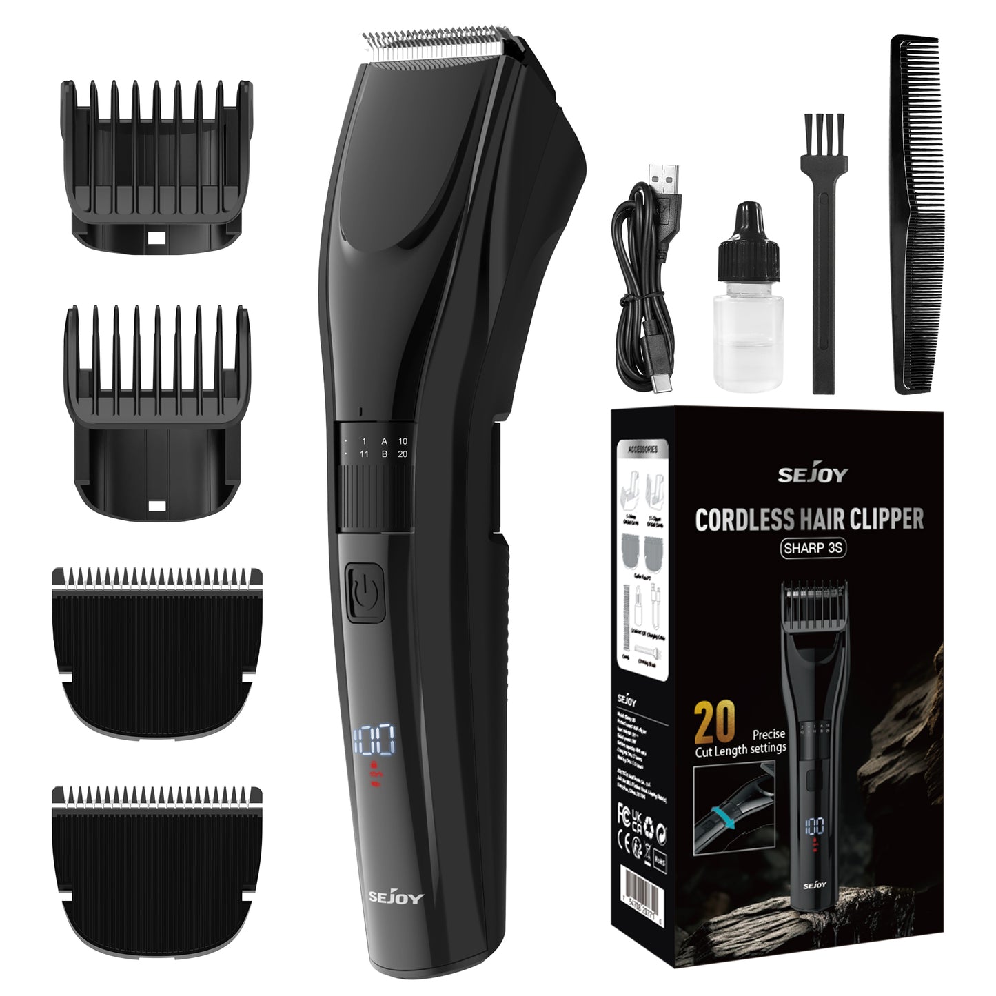 Cordless Professional Hair Clippers
