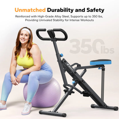 Squat Machine 2in1 Squat Rowing Machine