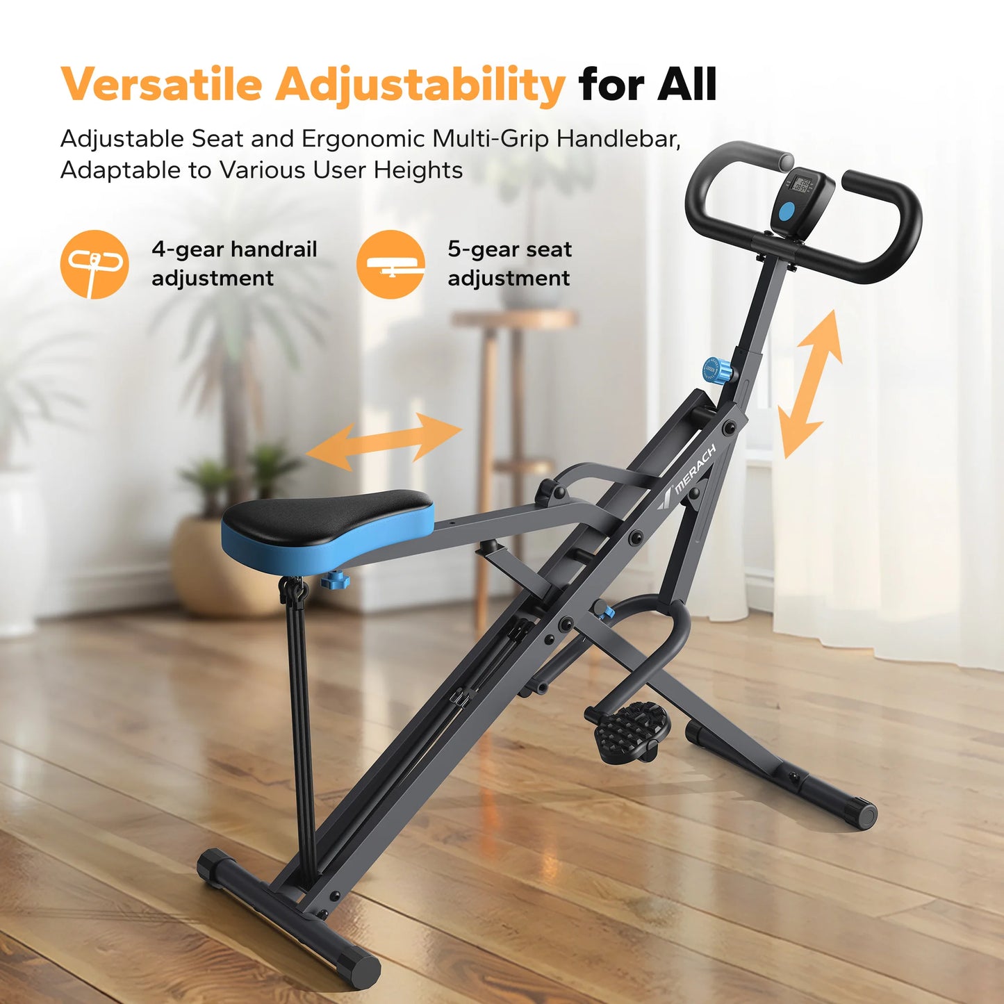 Squat Machine 2in1 Squat Rowing Machine