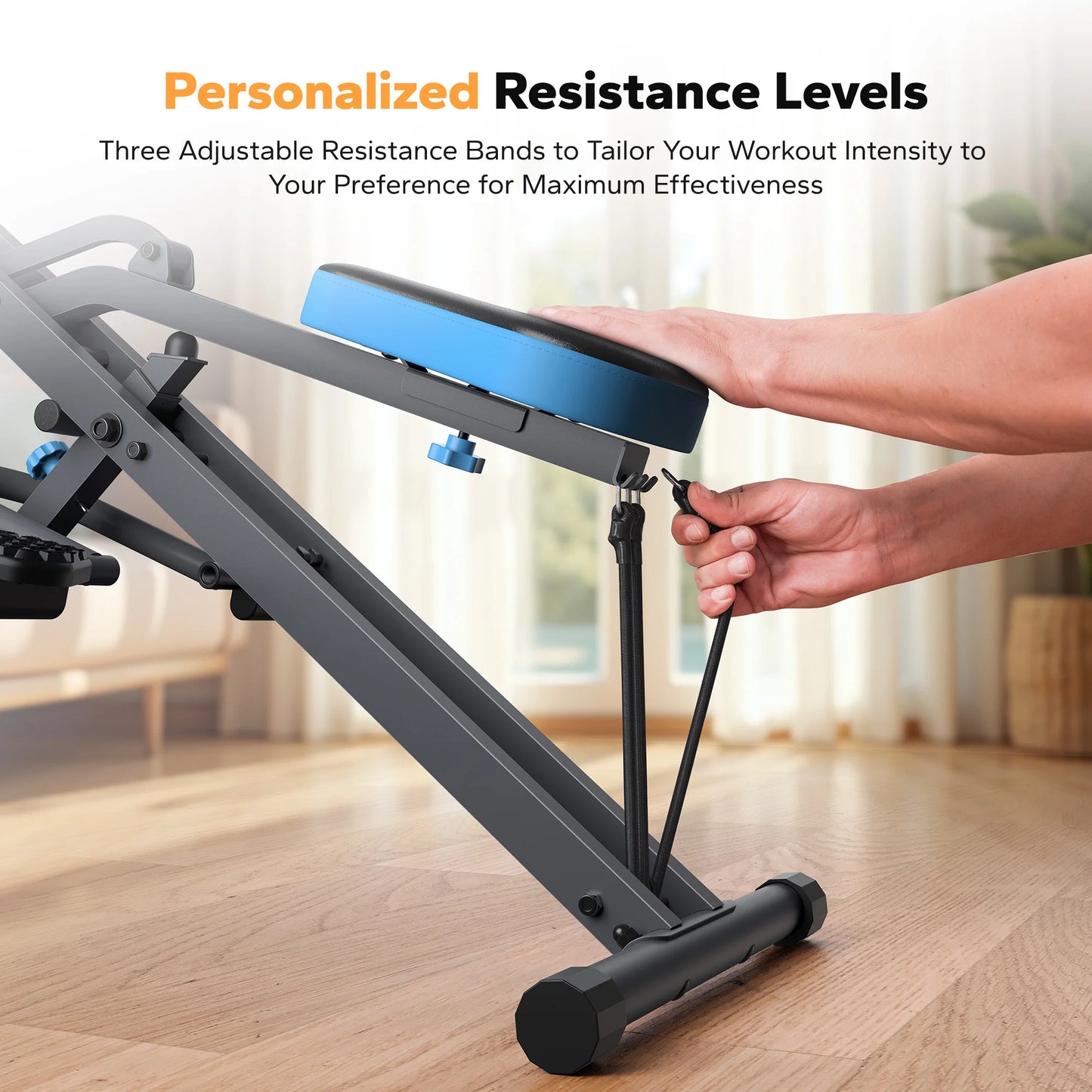 Squat Machine 2in1 Squat Rowing Machine