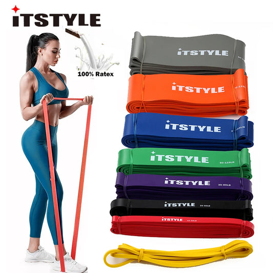 ITSTYLE Resistance Bands 208CM 8 Level Crossfit e