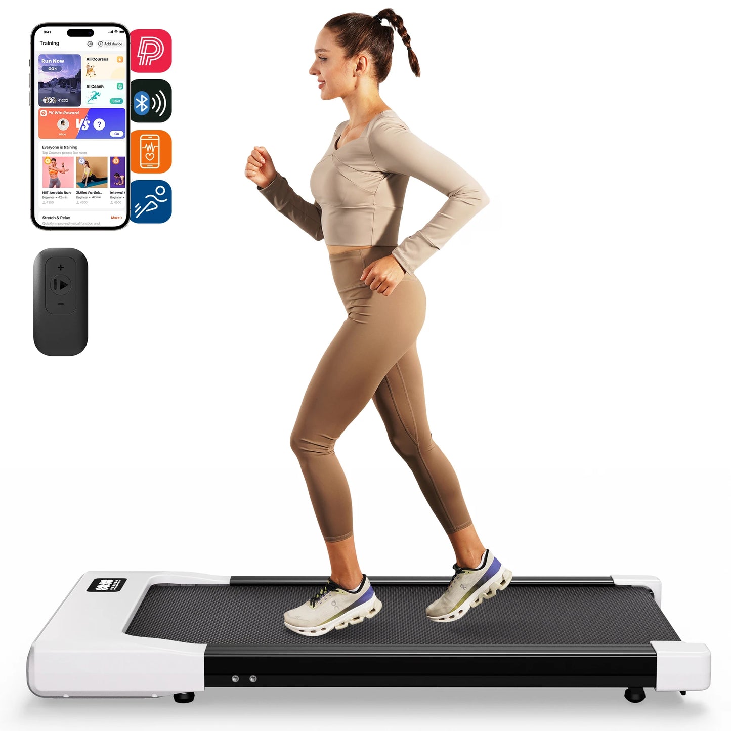 Walking Pad Under Desk Treadmill Remote Control LED Display