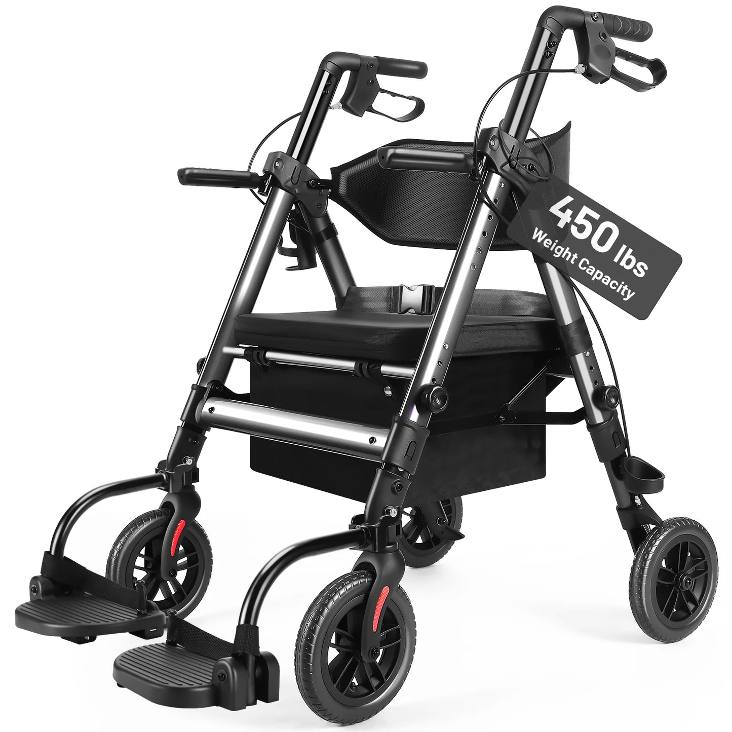 Transport Chair with Brake,