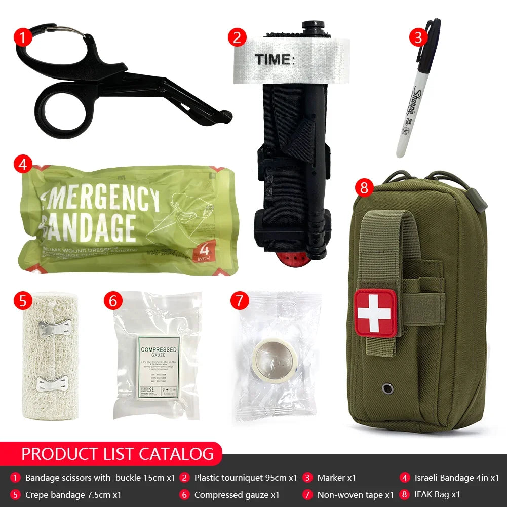 Pouch Survival First Aid Kit