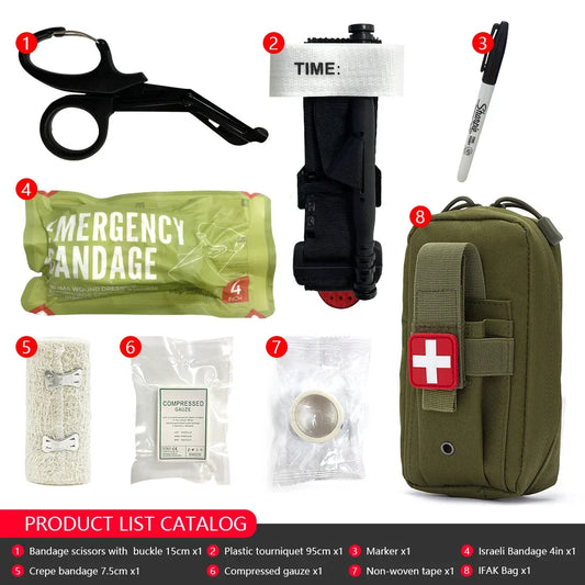 Pouch Survival First Aid Kit