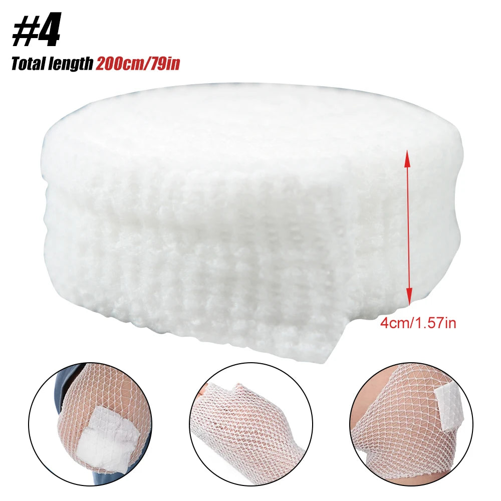 Tubular Bandages Elastic Mesh Wound Dressing