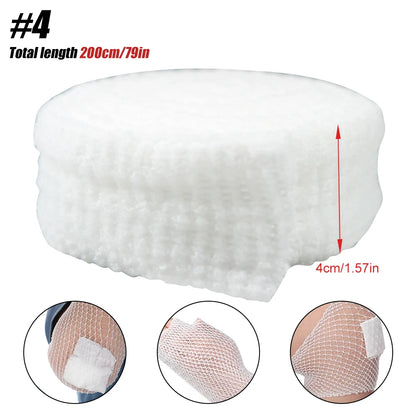 Tubular Bandages Elastic Mesh Wound Dressing