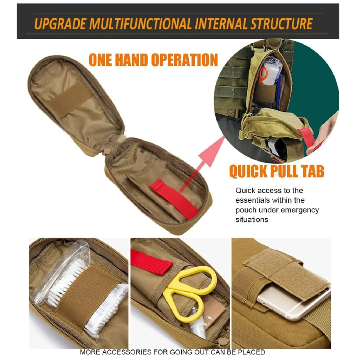 Pouch Survival First Aid Kit