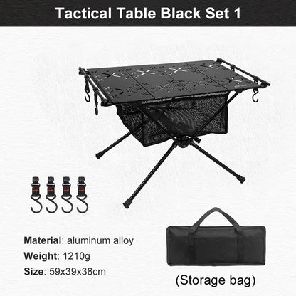 Folding Camping Table Aluminum Lightweight