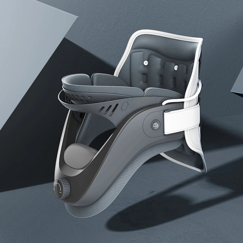 Cervical Neck Traction Device with Airbag Support Neck Brace for Cervical Spine Alignment