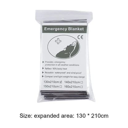 30 PCS Emergency Rescue Blanket