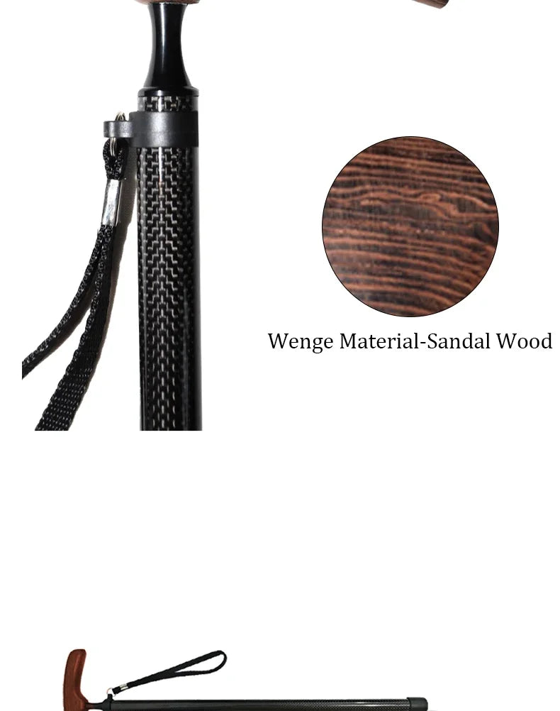 2024 Carbon Fiber Cane Walking Stick