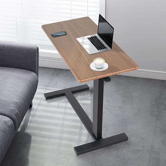 Adjustable Rolling Cart Overbed Bedside Table