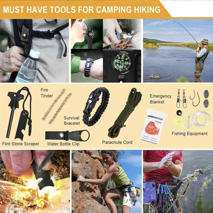 Camping Survival Tool Set