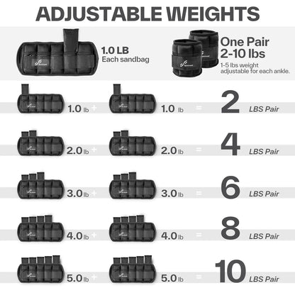 Ankle Weights 1Pair