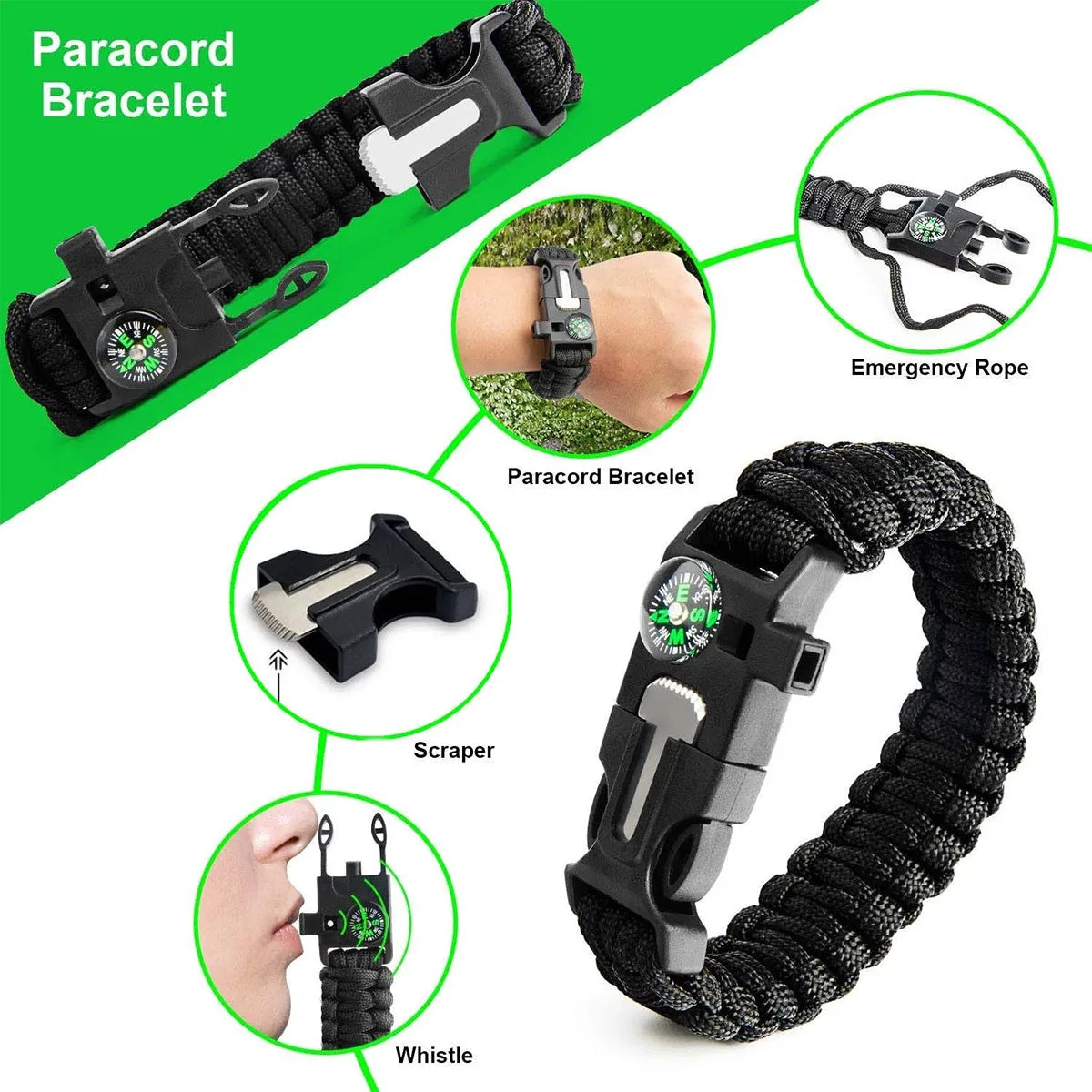 Camping Survival Tool Set