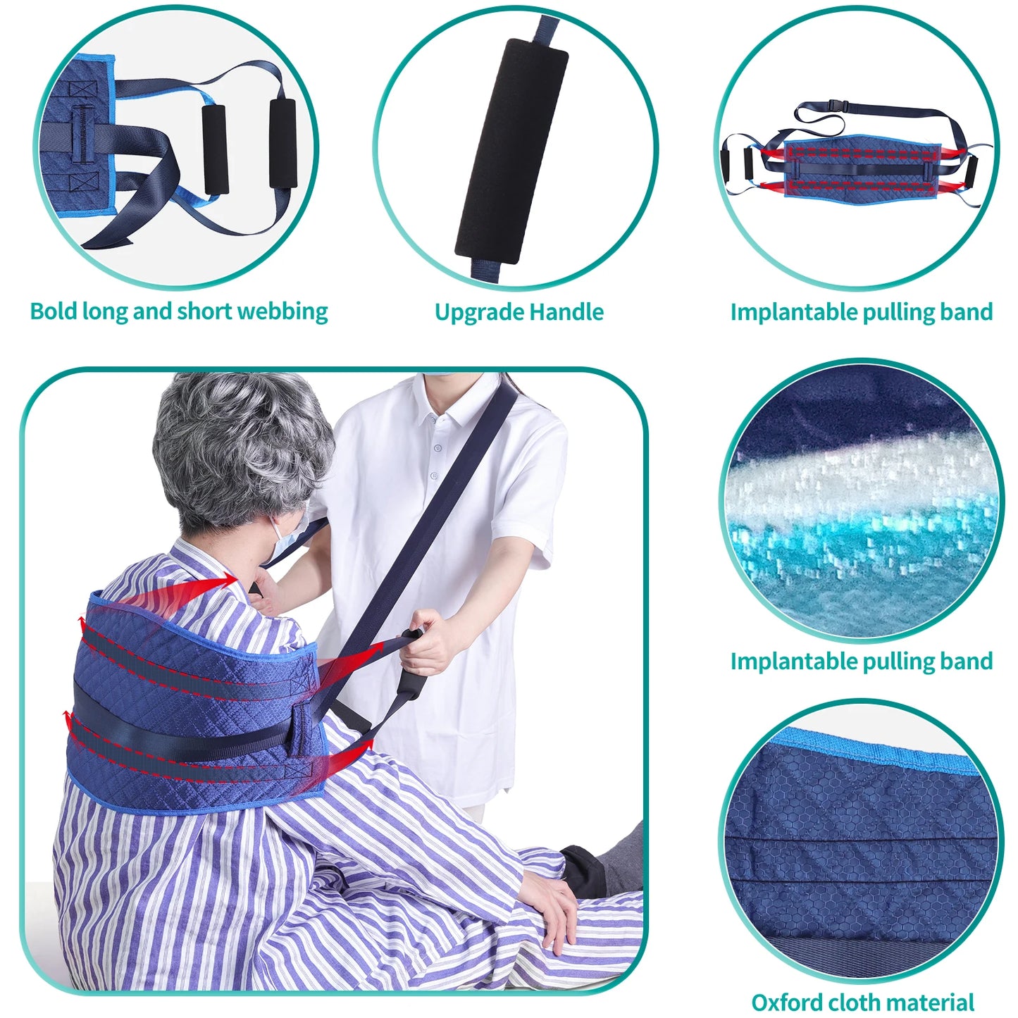 Lefeke Elderly Disabled Transfer Belt