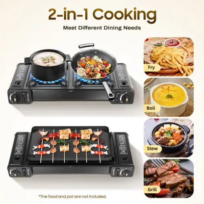 Camping Stove 2 Burners