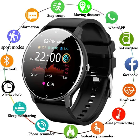 New Smart Watch Men  Sport Fitness Watch