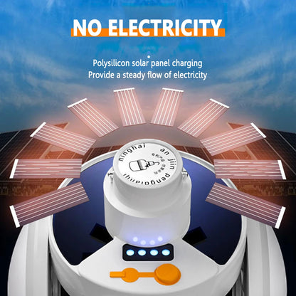 LED Solar Camping Light Bulb