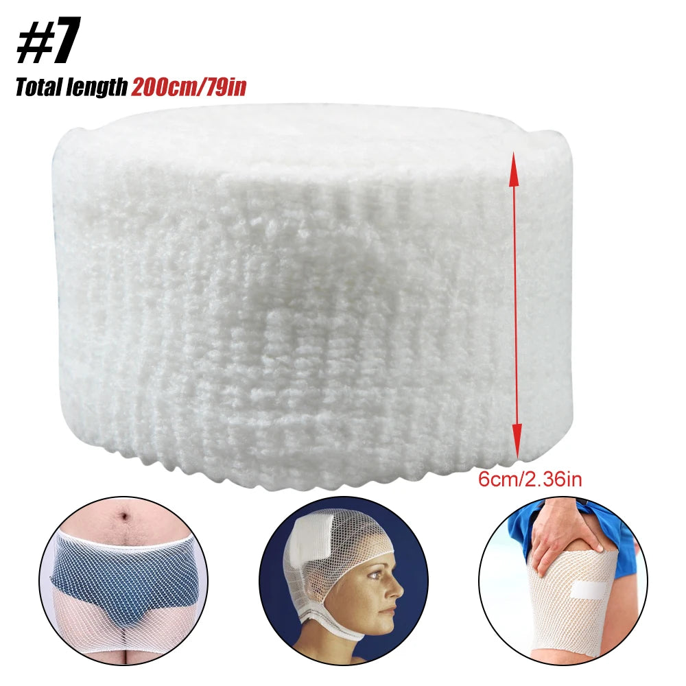 Tubular Bandages Elastic Mesh Wound Dressing
