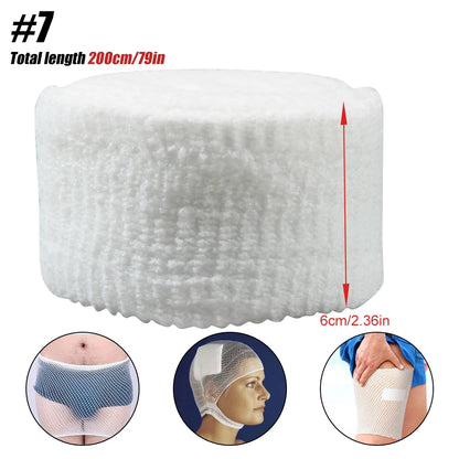 Tubular Bandages Elastic Mesh Wound Dressing