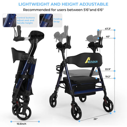 Walker, Adjustable Seat & Handle
