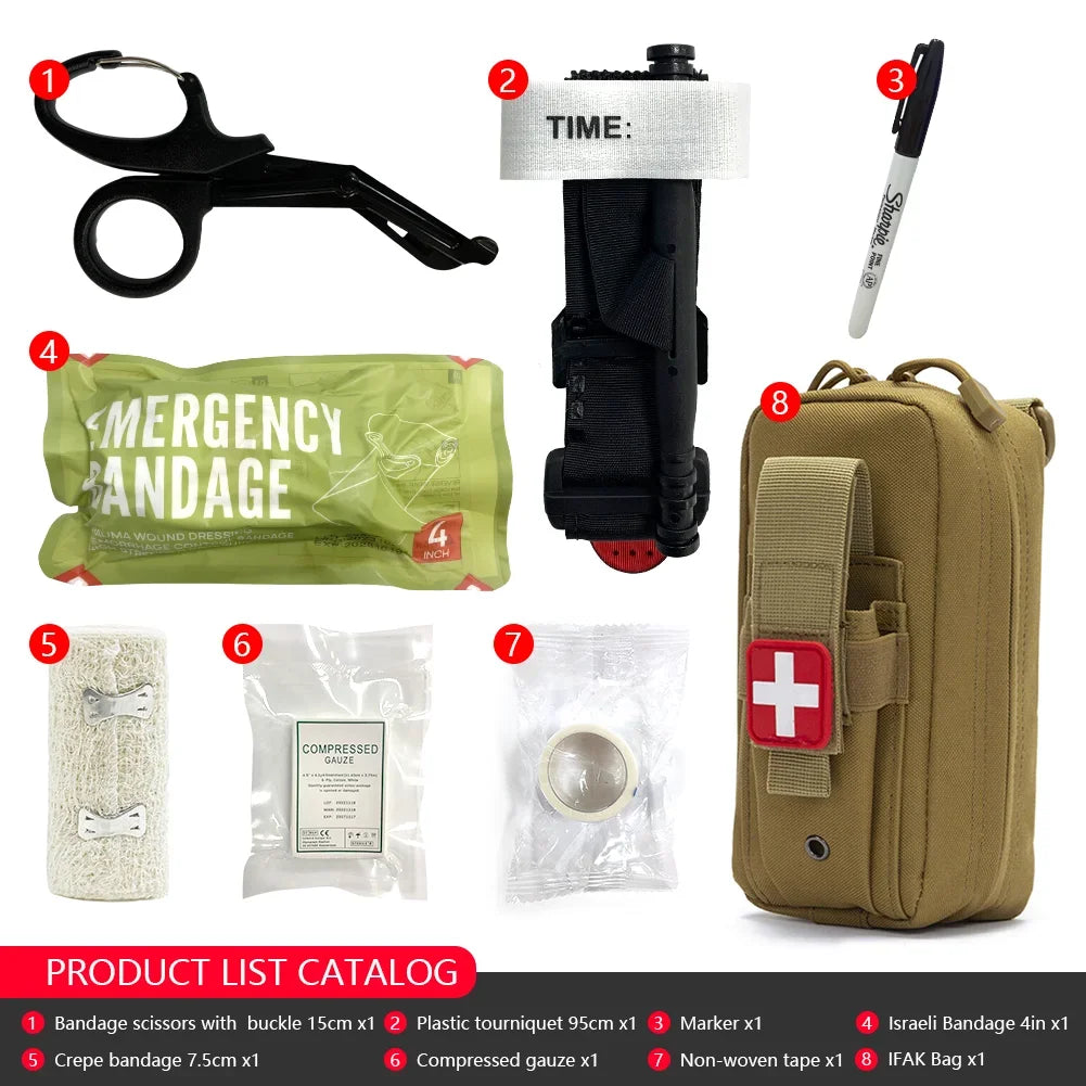 Pouch Survival First Aid Kit