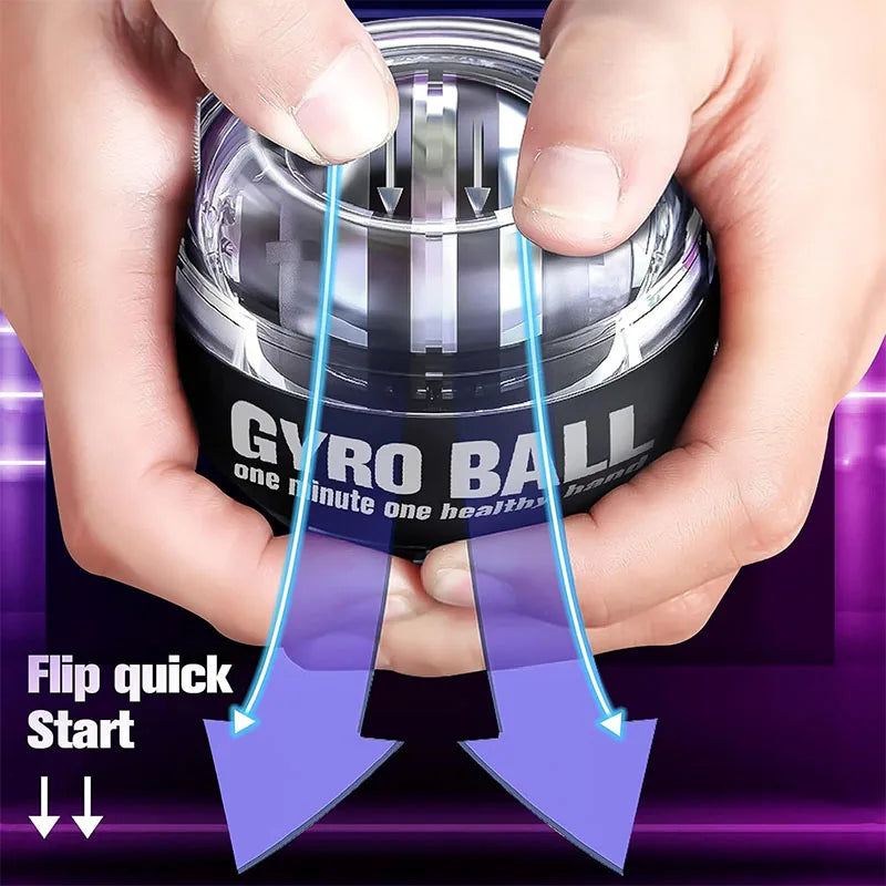 Gyro Ball For Strengthen Arms Fingers Wrist Bones