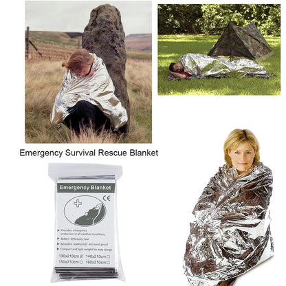 30 PCS Emergency Rescue Blanket