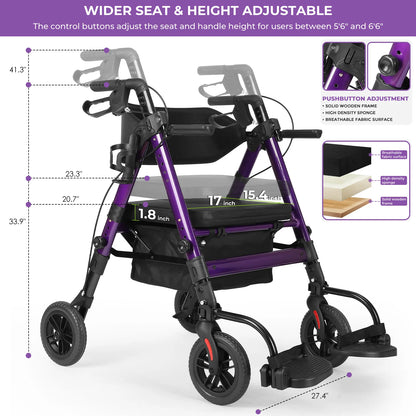 Transport Chair with Brake,