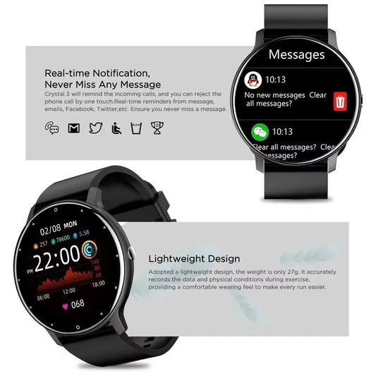 New Smart Watch Men  Sport Fitness Watch
