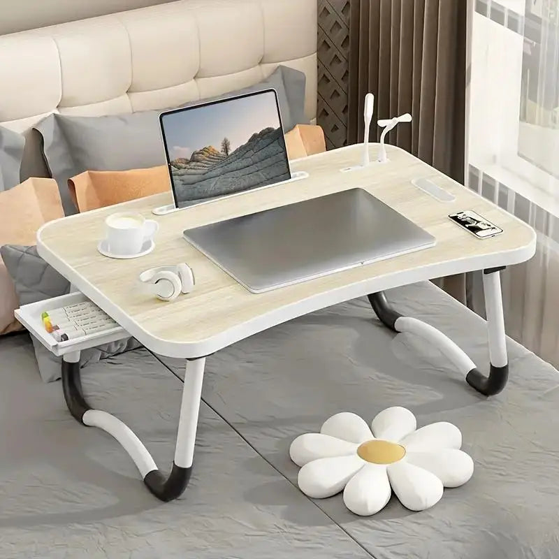 Portable Laptop Desk with USB Light