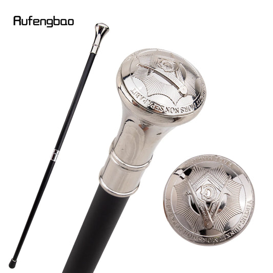 White Freemasonry Freemasons  Relief Walking Cane