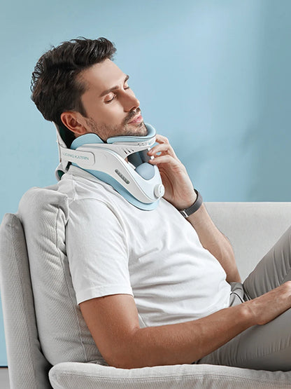 Cervical Neck Traction Device with Airbag Support Neck Brace for Cervical Spine Alignment