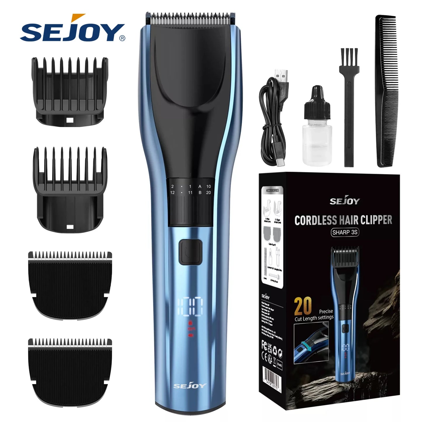 Cordless Professional Hair Clippers