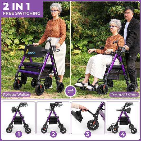 Transport Chair with Brake,