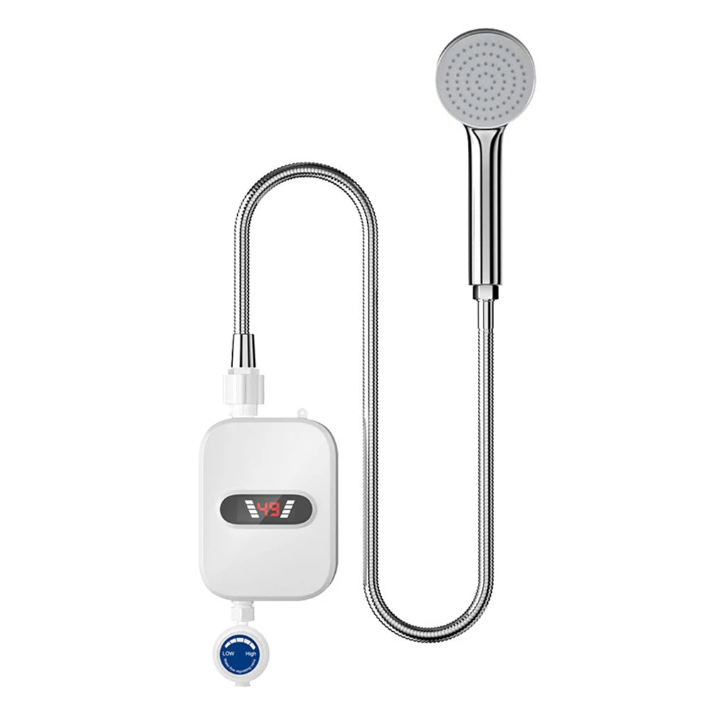 Instant Water Heater LCD Digital Display Thermostatic Shower Water