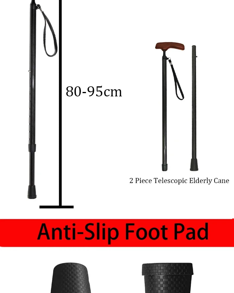 2024 Carbon Fiber Cane Walking Stick