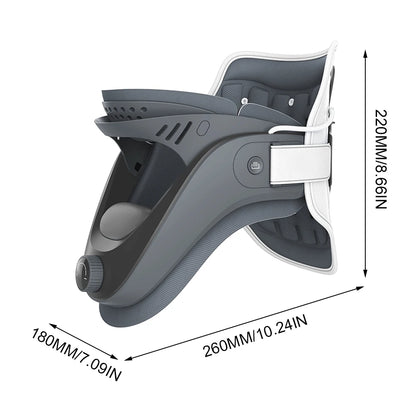 Cervical Neck Traction Device with Airbag Support Neck Brace for Cervical Spine Alignment