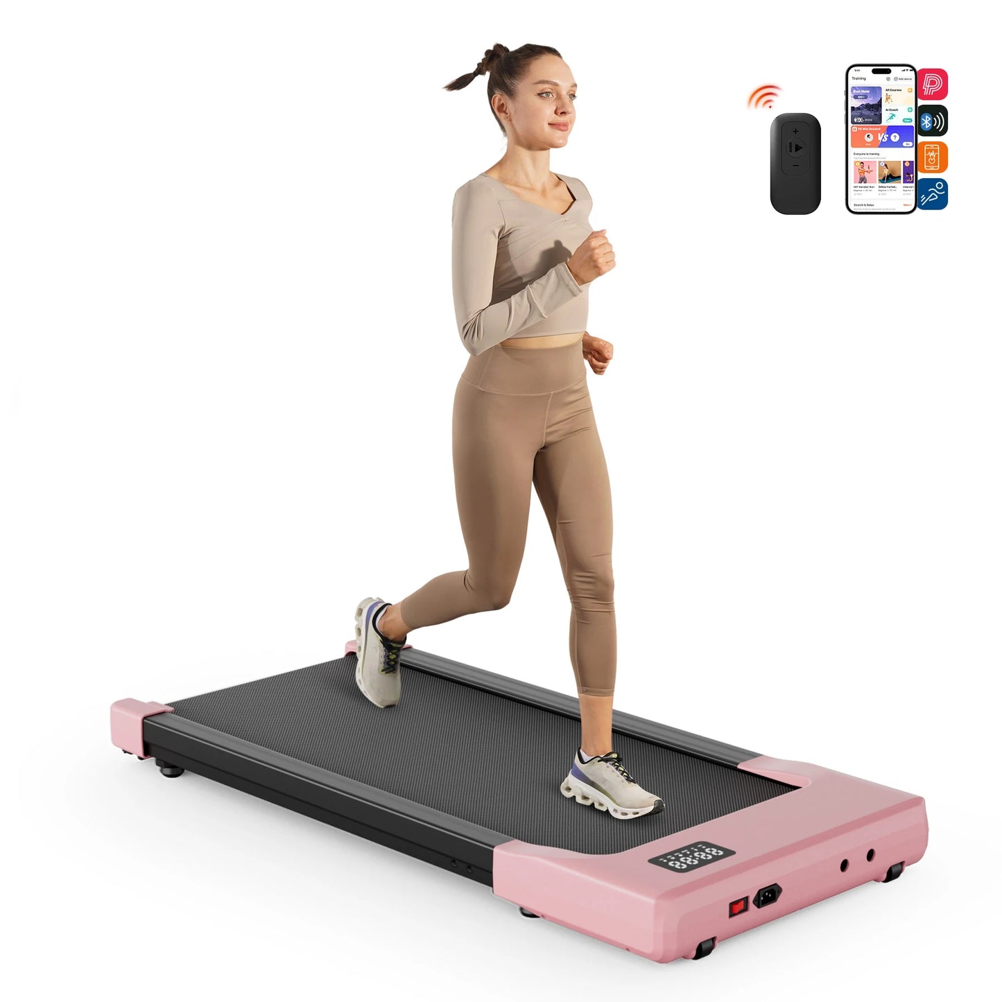 Walking Pad Under Desk Treadmill Remote Control LED Display