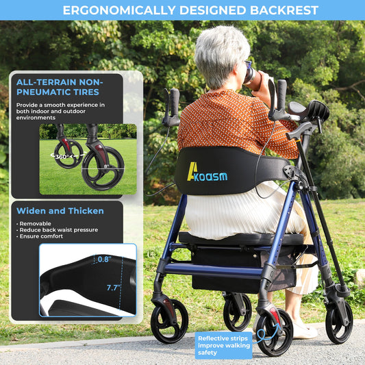 Walker, Adjustable Seat & Handle