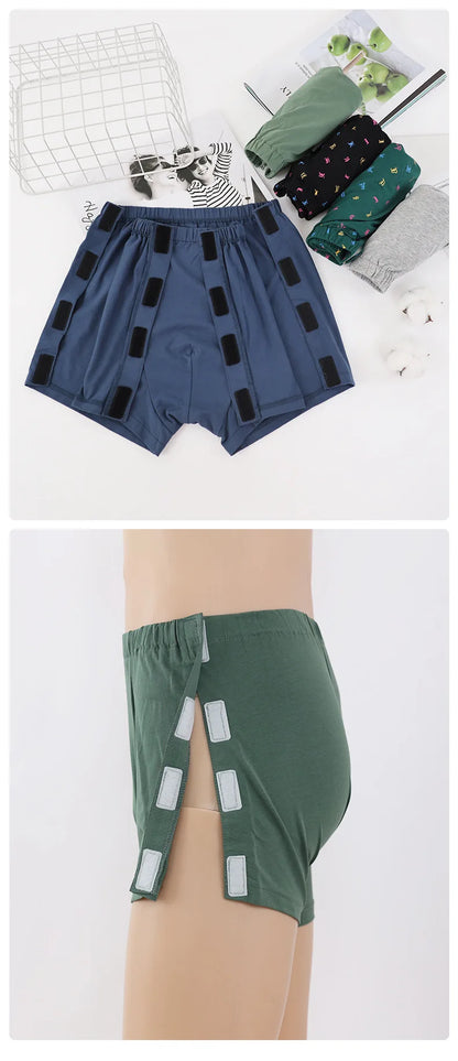 Elderly Patients  Men's Boxer Underwear